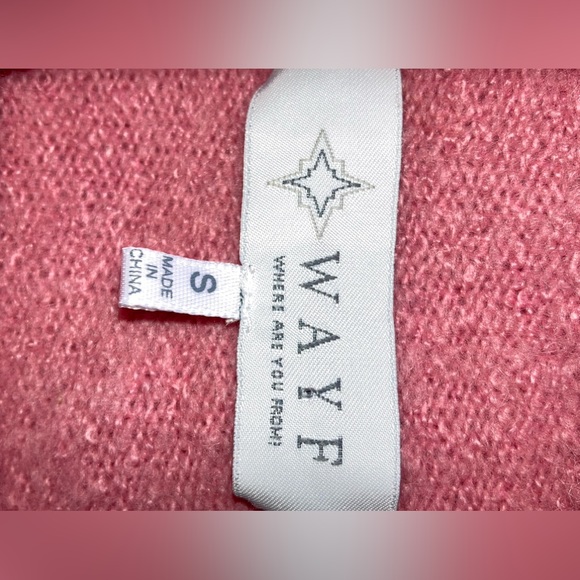 WAYF soft wool blend pullover sweater - Picture 4 of 8